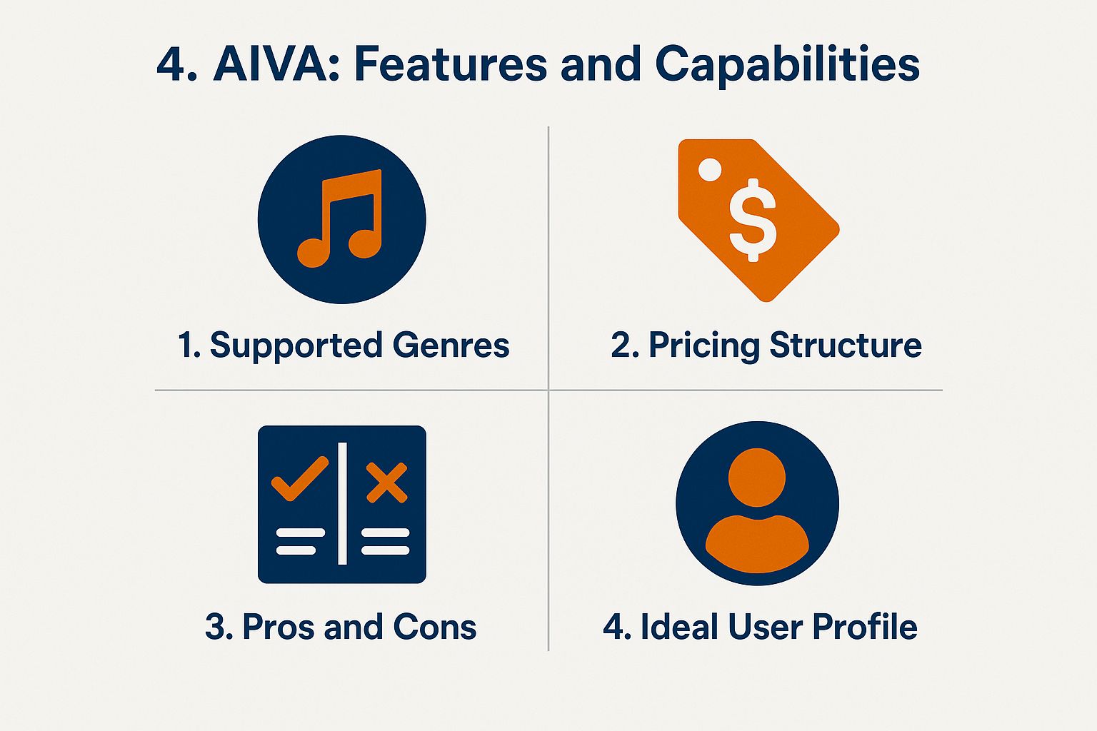 4. AIVA: Features and Capabilities