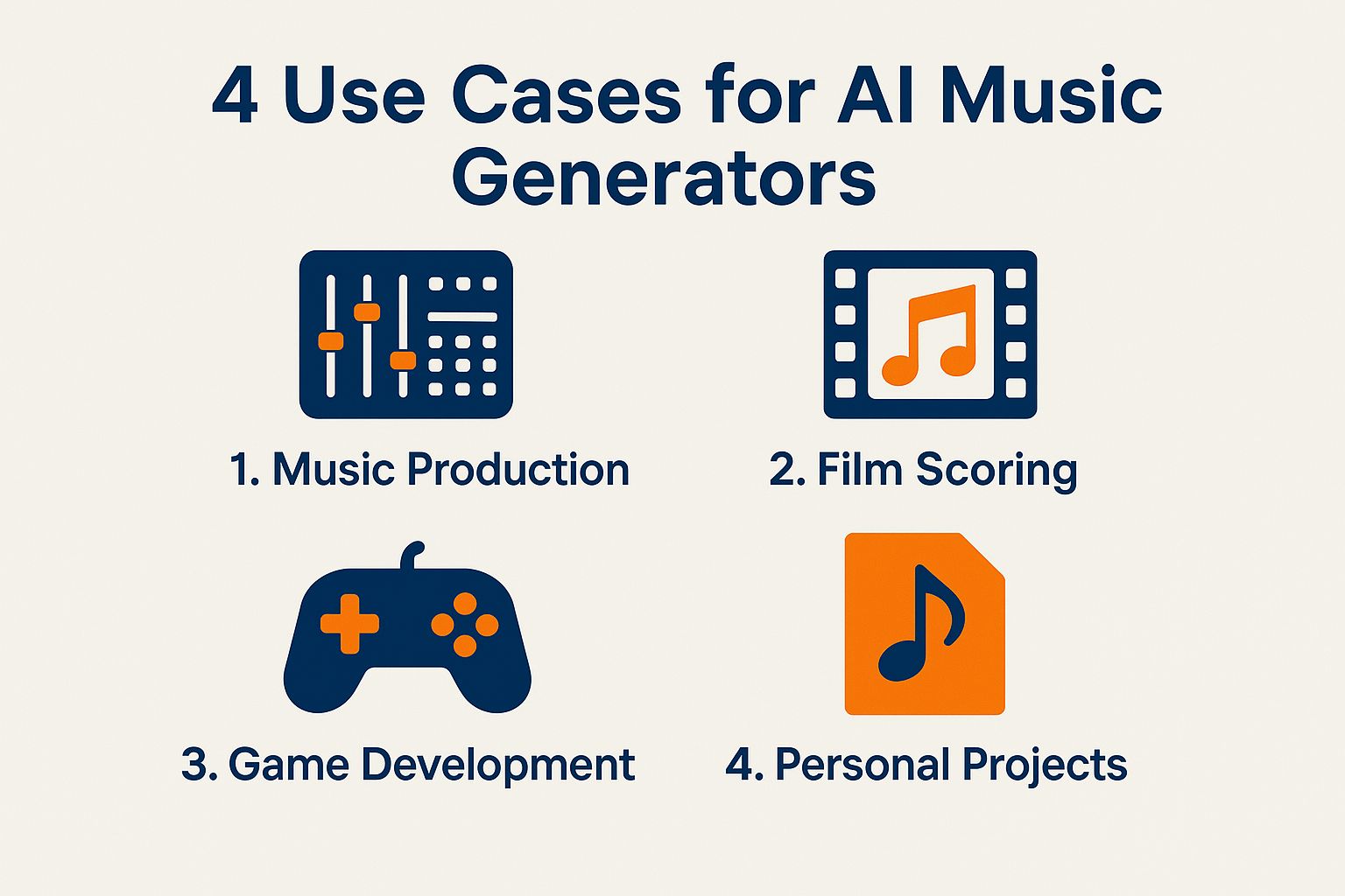 9. Use Cases for AI Music Generators