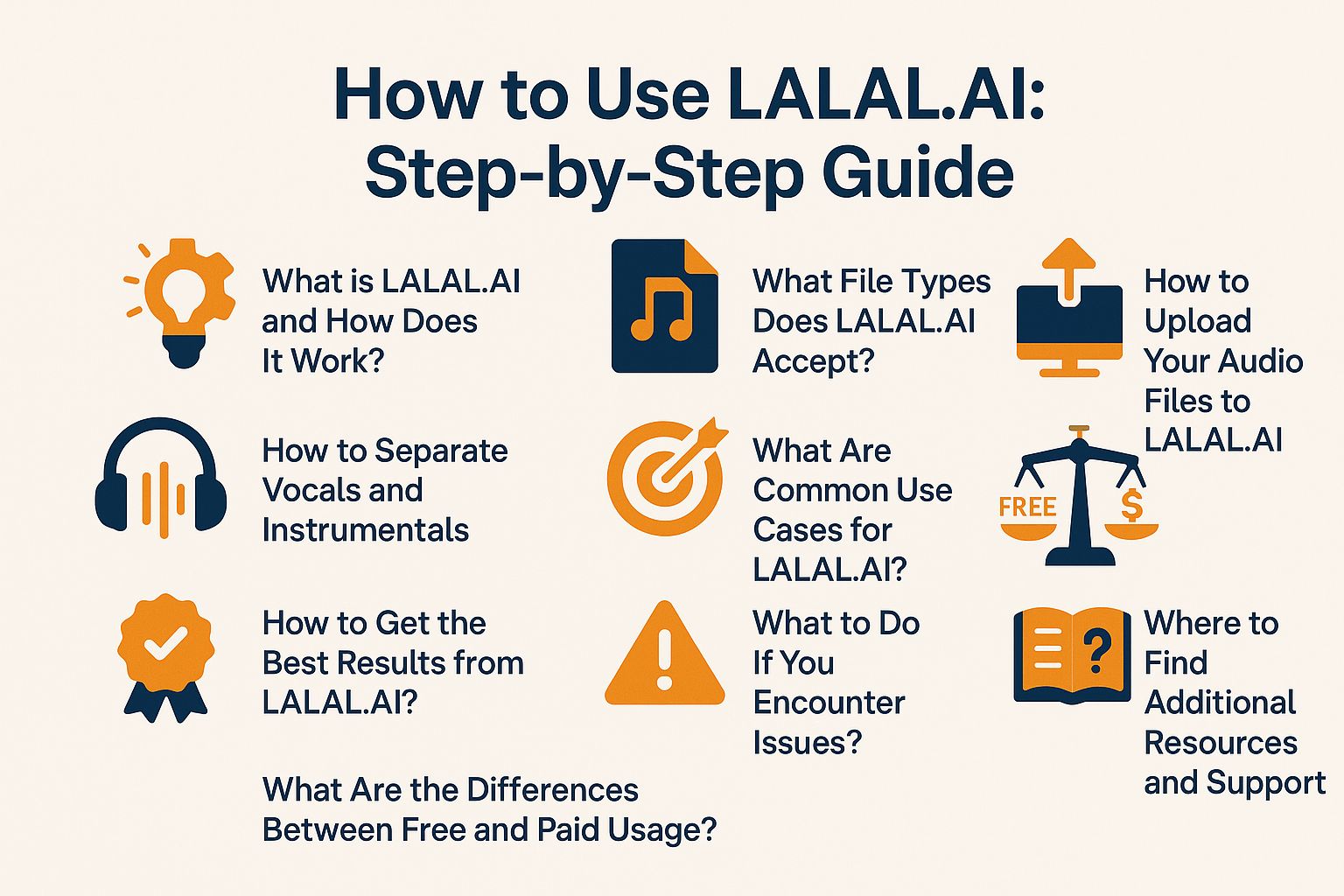 How to Use LALAL.AI: Step-by-Step Guide