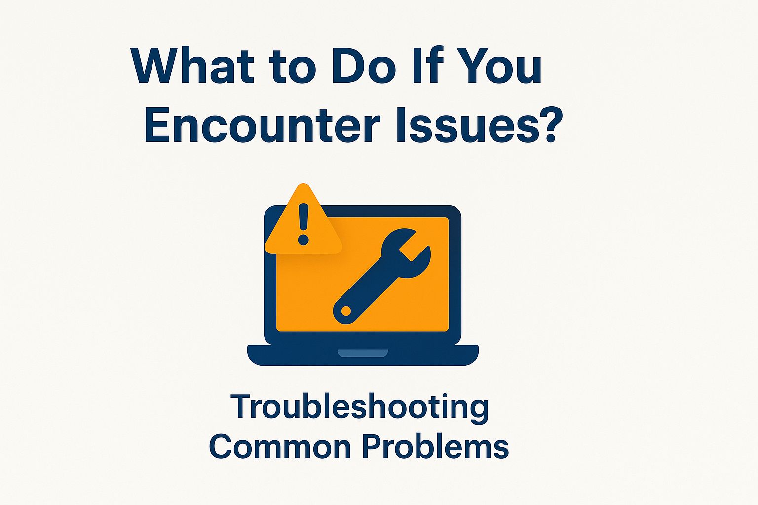 What to Do If You Encounter Issues?