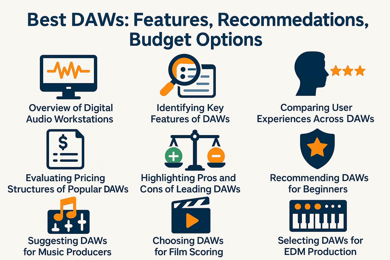 Best DAWs: Features, Recommendations, and Budget Options