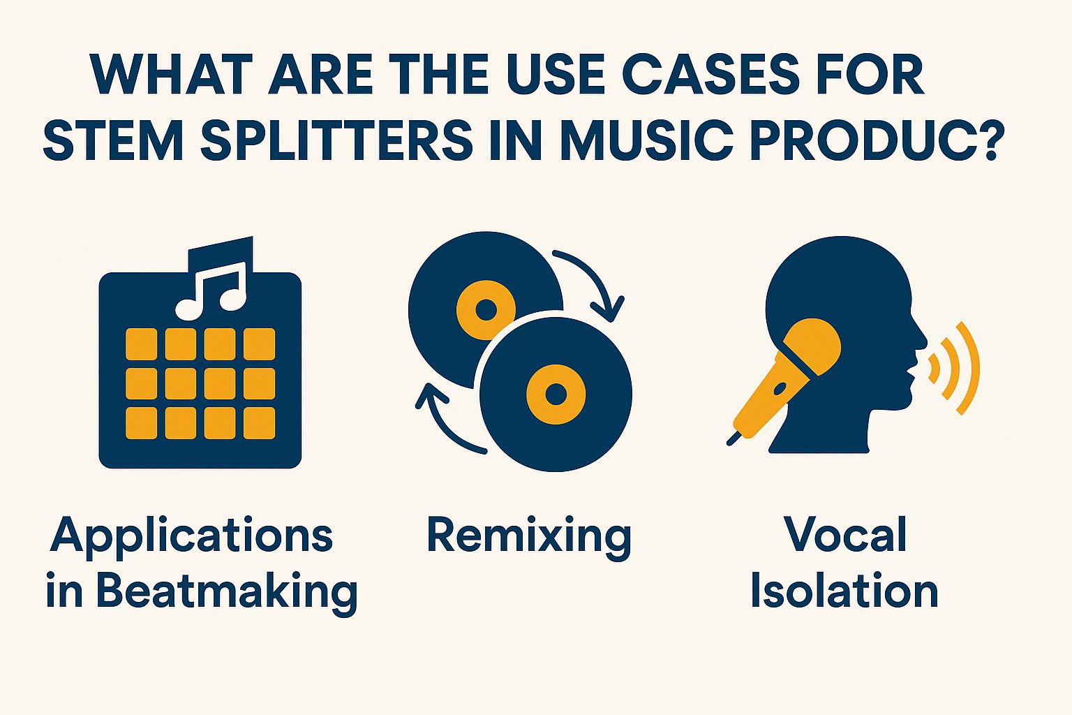 What Are the Use Cases for Stem Splitters in Music Production?